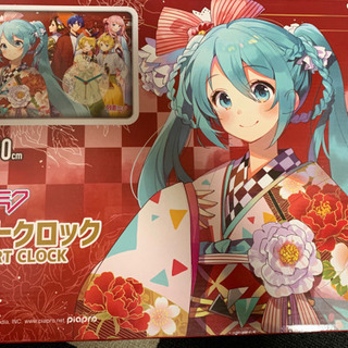 初音ミク アートクロックの画像