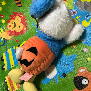 ドナルドダック ハロウィンぬいぐるみ メガジャンボの画像