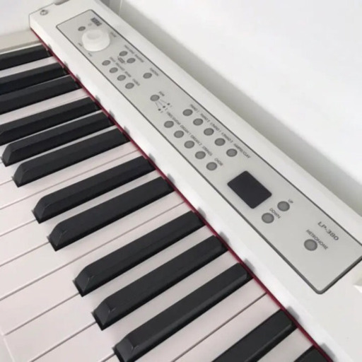 引き取り歓迎【難あり特価】コルグ  LP380白/2019年製/椅子なし！