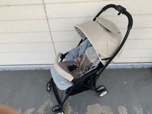 コンビ☆軽量 ハイシート ベビーカー☆メチャカル ハンディα エッグショック MD ☆清掃済み^_^