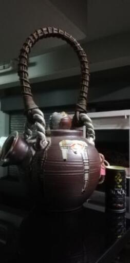 信楽焼看板土瓶