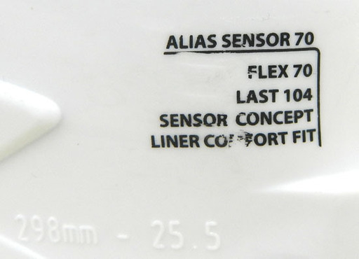 ロシニョール スキーブーツ エイリアス センサー70 25.5cm アウトソール 298㎜ ☆ PayPay(ペイペイ)決済可能 ☆ 札幌市 北区 屯田