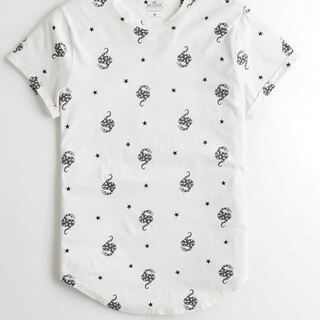 新品【HOLLISTER】 ホリスター　スネーク&スタープリント...
