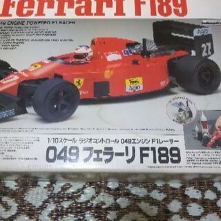 京商ラジコンフェラーリF189  エンジンカー未完成製品本体のみ...