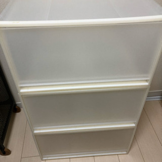 無印良品　収納ケース・引出式・横ワイド・深
