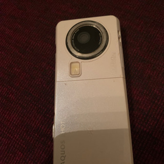 携帯電話　ガラケー docomo　SH-06A ホワイトの画像