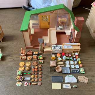 シルバニアファミリー 森のお家 パン屋さん 保育所の画像