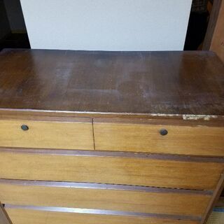 【11月1.2日限定】タンス　衣装収納箪笥 中古　値引き交渉あり❗の画像