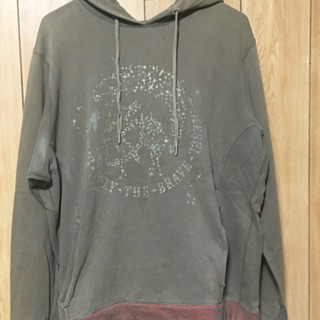 定価3万 DIESELディーゼル パーカー メンズ