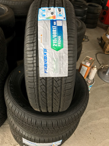 新品215/60/17 オールシーズンタイヤ、交換工賃全てコミコミ