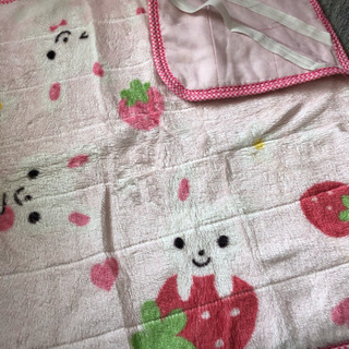 値下げ★お昼寝布団敷きカバー うさぎ柄