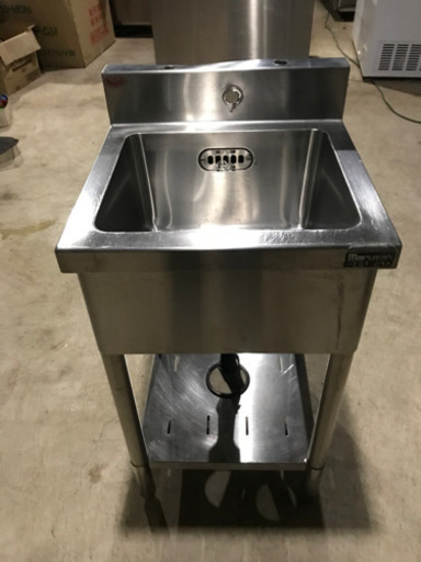 一槽シンク(幅450mm、奥行450mm、高さ880mm)