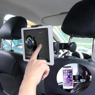 【送料無料】後部座席用 車載 ホルダー スマートフォン タブレッ...