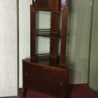 アンティーク　コーナー　家具　幅75　　奥行41.5　　高さ164　 （ｃｍ）　レトロ　
