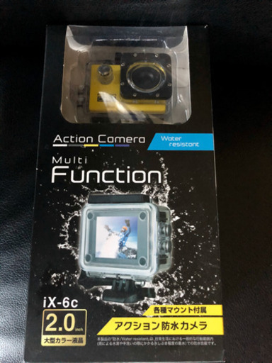 【新品未開封】Action Camera 防水