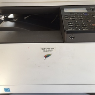SHARP シャープ A4カラーコピー機 複合機 MX-C300W