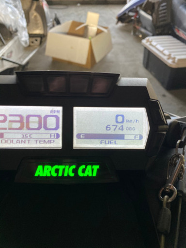 第1弾　シーズン間近！Arctic Cat 2018中古　162スノーモービル