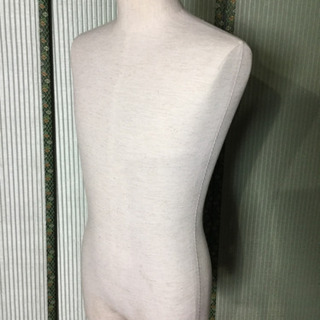 中古　トルソー　ボディ　　幅40　　奥行21　　高さ124から180　 （ｃｍ）　男性　マネキンの画像