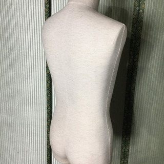 中古　トルソー　ボディ　　幅40　　奥行21　　高さ124から180　 （ｃｍ）　男性　マネキンの画像