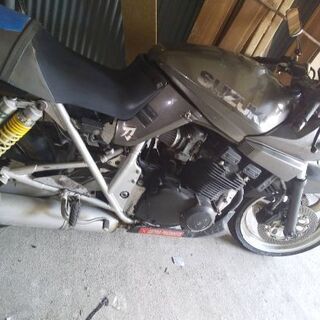 GSX400Sカタナ17インチ仕様(部品取り)