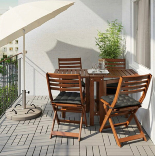 屋外用ダイニングセット 12月中頃まで