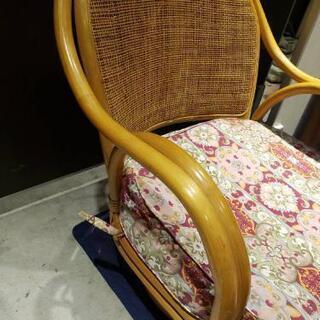 籐家具  椅子の画像