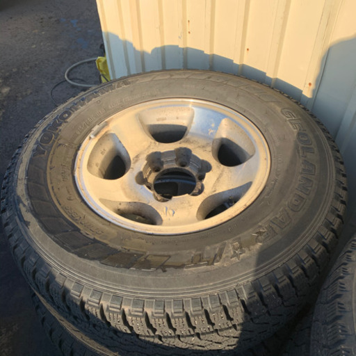 80ランクル 純正 スタッドレス