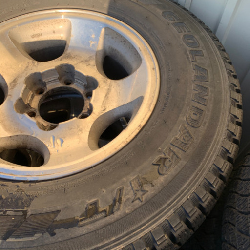 80ランクル 純正 スタッドレス