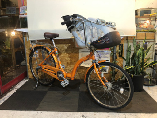 子供乗せ自転車【LEDオートライト】3段