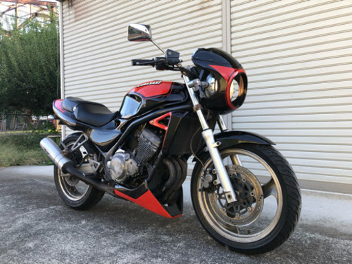 火の玉カラー‼️ バリオス ZR250A  カスタム 自賠責付き