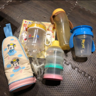 ステップマグ、ワオカップ、ストローボトル、離乳食小分けケース