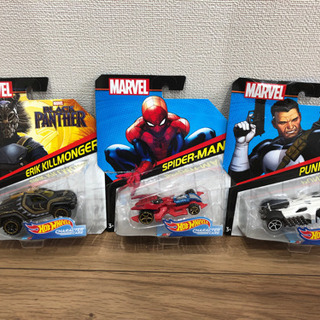 スパイダーマン　ミニカー新品