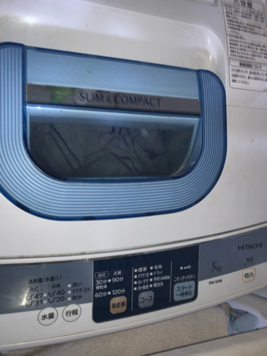 引っ越しのため洗濯機