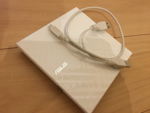 【急ぎます】ASUS X200MA ホワイト windows10+HDD 1TB＋無線マウス＋DVDドライブ
