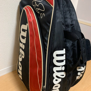 ☆Wilson テニスラケットバッグ☆ フェデラーモデル　引き取...