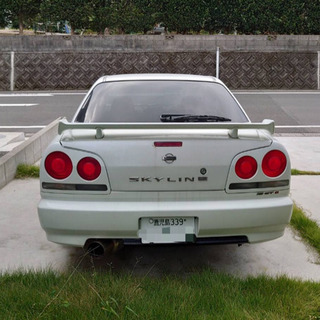 スカイライン　R34 4ドア ターボ　AT→MTの画像