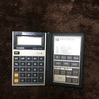 《処分しました》金融電卓 カシオBF−80