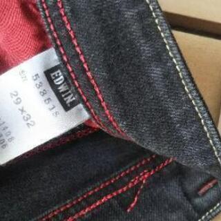 EDWIN503 革ラベル レディース ジーンズの画像