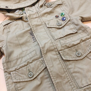 美品　GAP カーキ アウターの画像