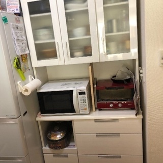 ニトリキッチンボード　ダリア　白　☆値下げ交渉可☆