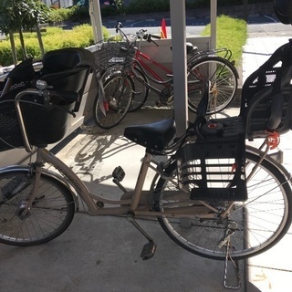 子供乗せ自転車（三人乗り）
