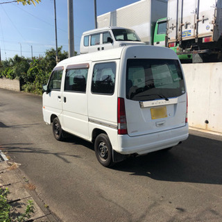 即納可！全込価格  車検付Ｒ2年11月  H16年  サンバー 4WD 走行115000キロ  機関良好 PS PW キーレス 軽貨物 軽バンの画像