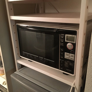 冷蔵庫+電子レンジ+ラック