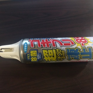 ゴキブリなど　凍結系殺虫スプレー