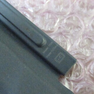 ☆Microsoft Surface 3 Type Cover ブラック RD2-00012 model : 1709 マイクロソフト キーボード　純正 動作品の画像