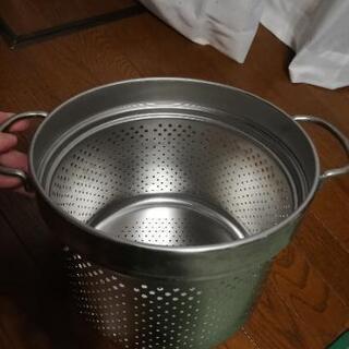 スパゲティ　ゆで鍋の画像