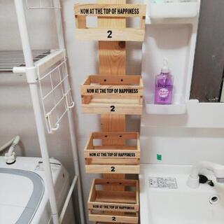 隙間収納棚