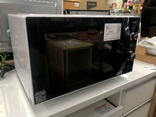 2018年製 美品 東芝 電子レンジ フラットテーブル ER-SM17