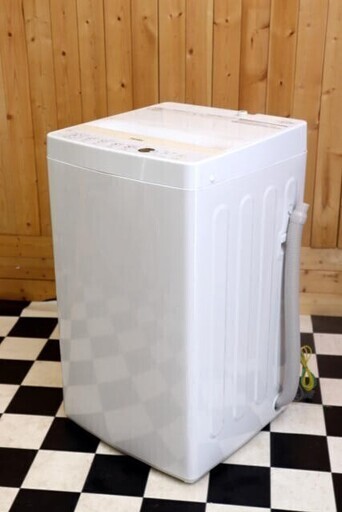 ★ 配達込み 全自動洗濯機　Haier JW-C45BE 2018年製　4.5kg　ホワイト　単身　送風乾燥　高濃度洗浄　住まい　エディオンオリジナル