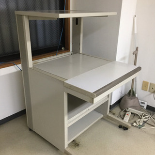 【差し上げます】事務 パソコンデスク